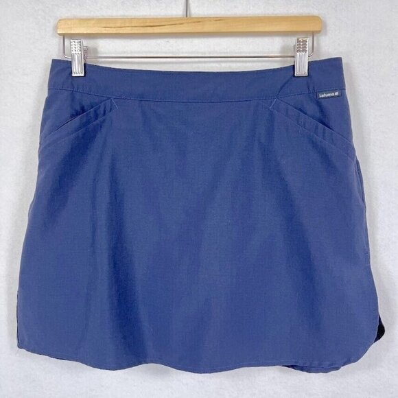 Lafuma Active Skort Outdoors Hiking Pockets Gorpcore Short Navy 8 - Picture 1 of 6